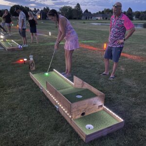 Mini Glow Golf: 4 Hour Rental