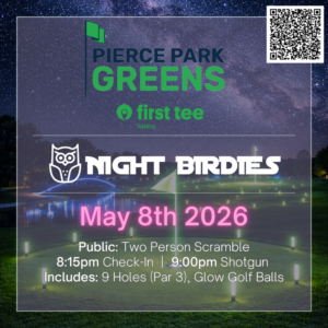 Public: Pierce Park Greens, 2-Person Scramble, May 8th 2026