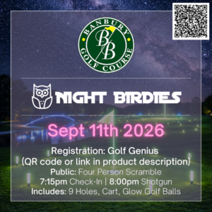 Public: BanBury, 4-Person Scramble, Sept 11th 2026