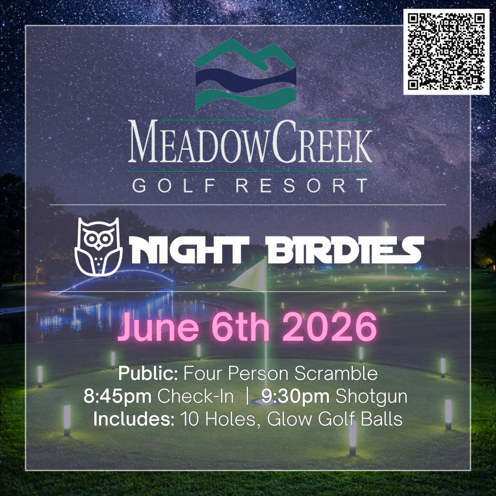 Public: Meadow Creek, 4-Person Scramble, June 6th 2026