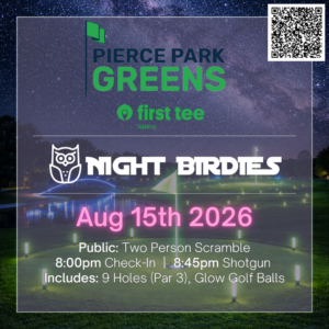 Public: Pierce Park Greens, 2-Person Scramble, Aug 15th 2026